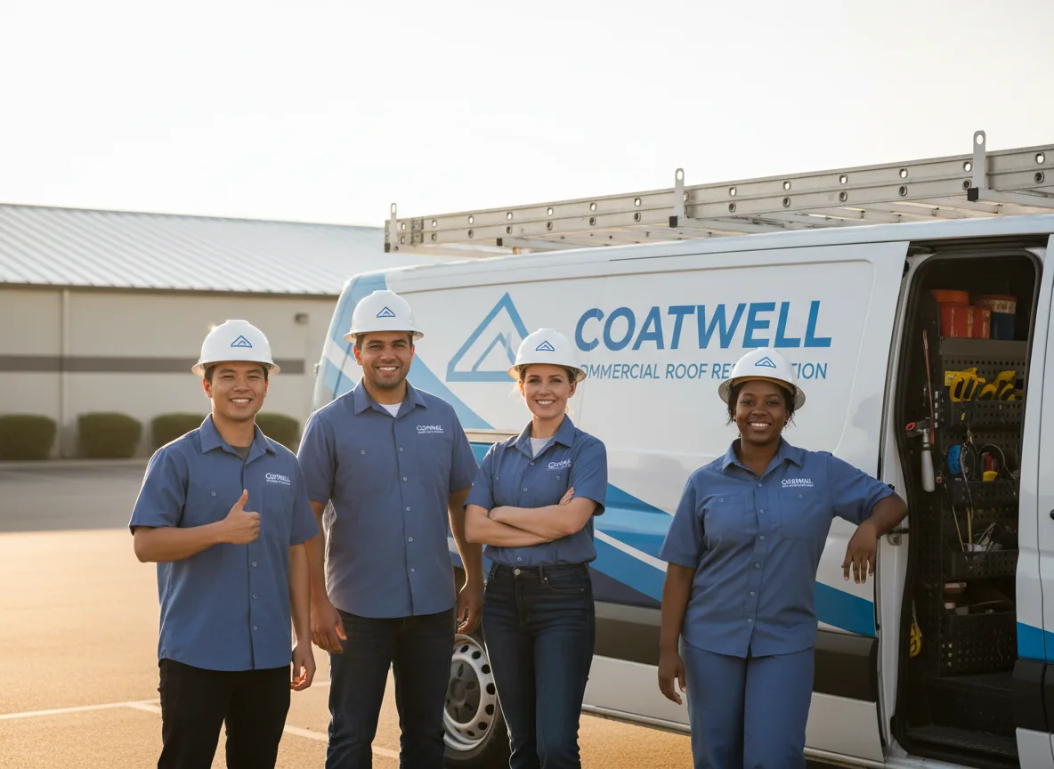 Commercial roof coating company in Sondheimer, LA